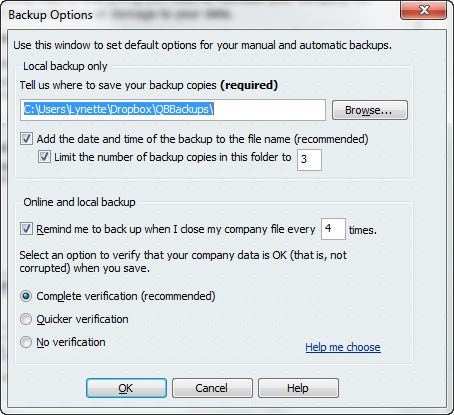 save quickbooks company file pc for a mac